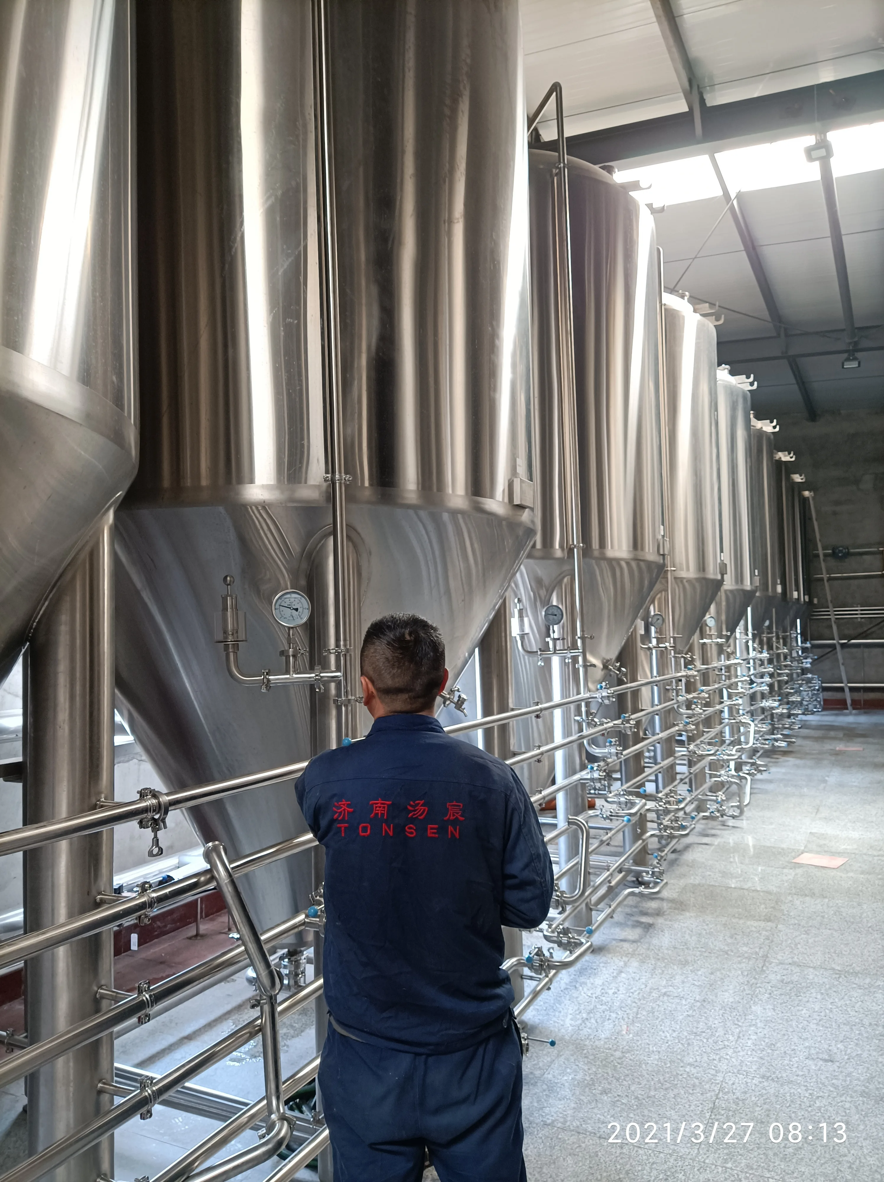 5000l liter brewhouse marking machine for brewery beer brewing equipment