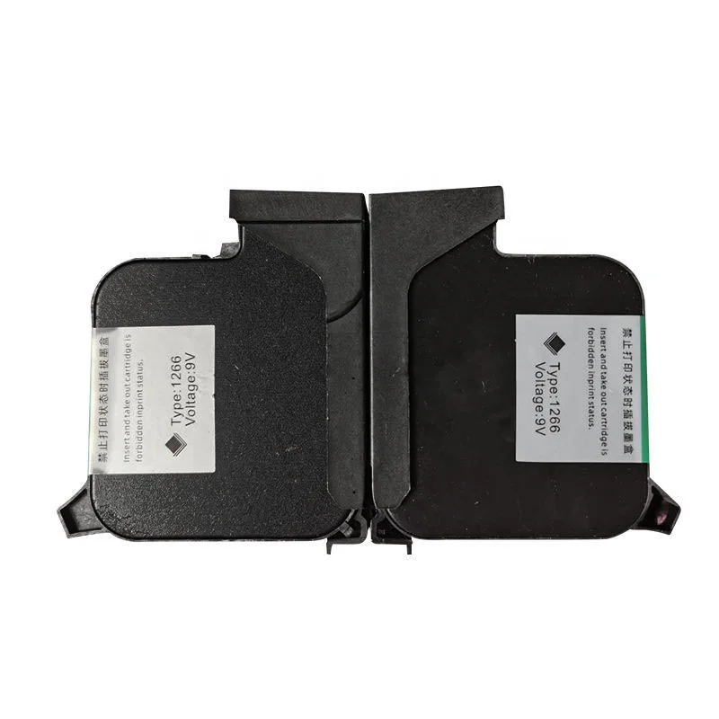 Чернильный картридж для ручного струйного принтера 12,7 мм-25,4 мм принтер Дата Код Печатная Машина