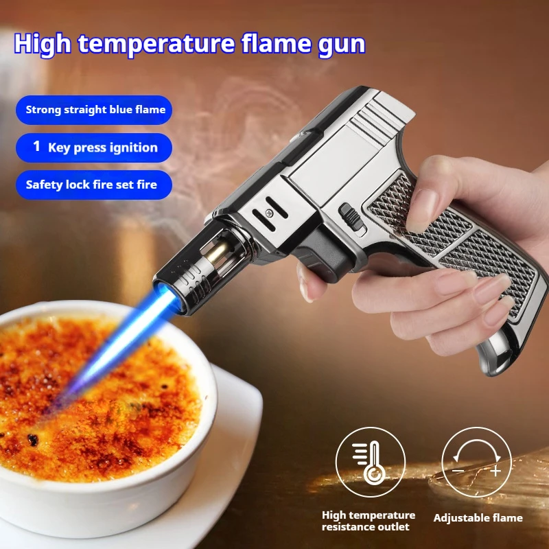High-Temperature Multi-Purpose Hand-Held Inflatable Lighter Fireproof Welding Gun Wholesale Plastic Spray Gun Giveaways