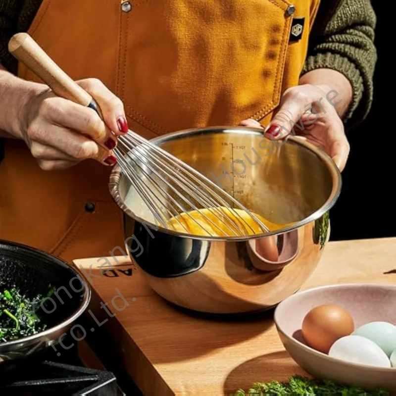 Stainless  Steel non-stick Kitchen Cooking Pan With Glass Lid  Cookware Pot Sets