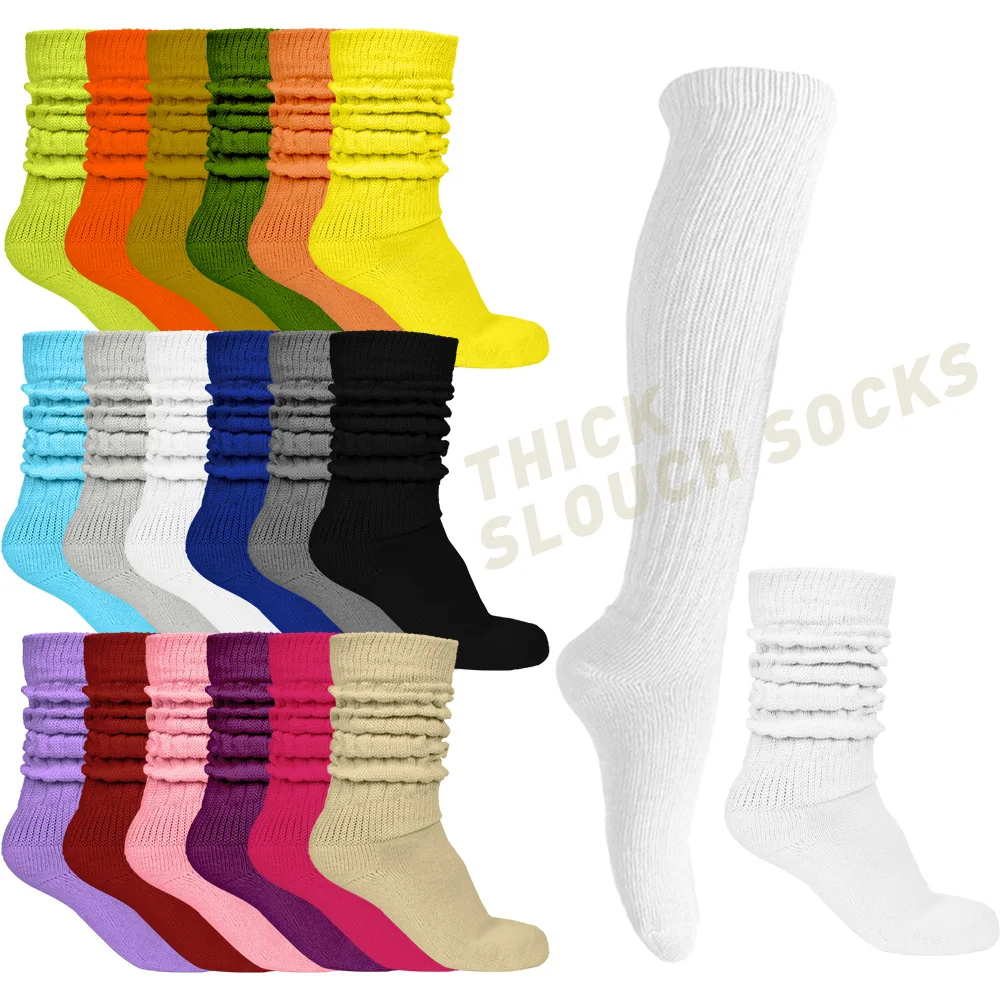 Thick Slouch Socks heavy slouch socks extra thick cotton slouch socks for women