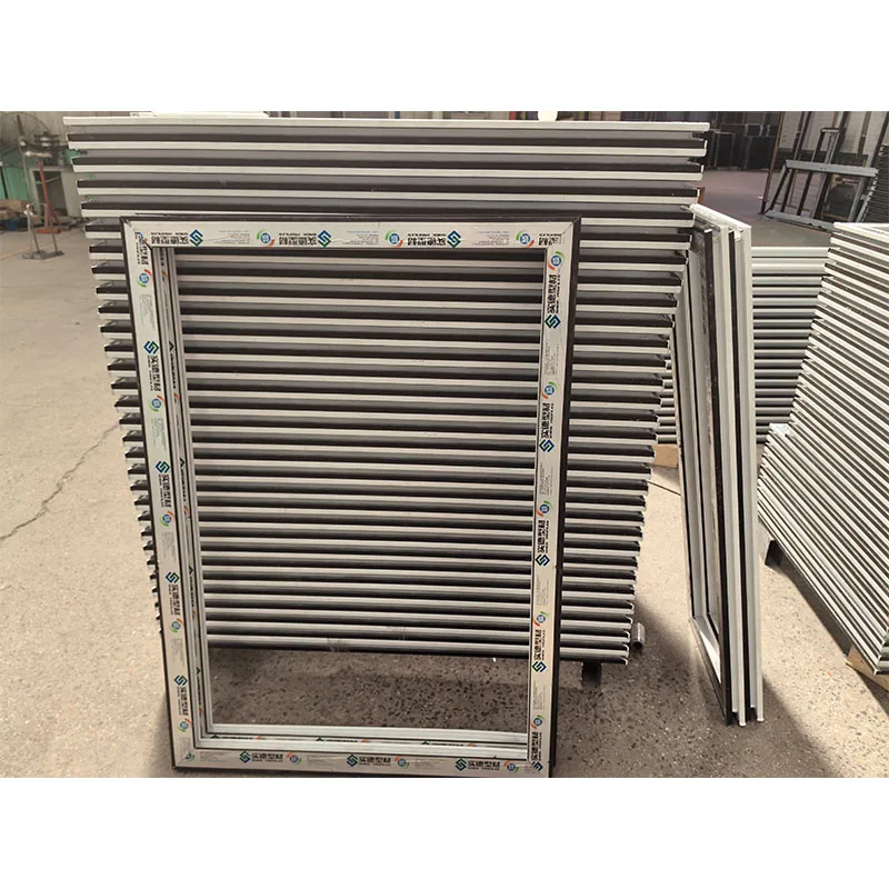 Modern Design Tempered Glass Sliding Casement Windows PVC/Plastic Frame for Hotels Aluminum & Plastic Material