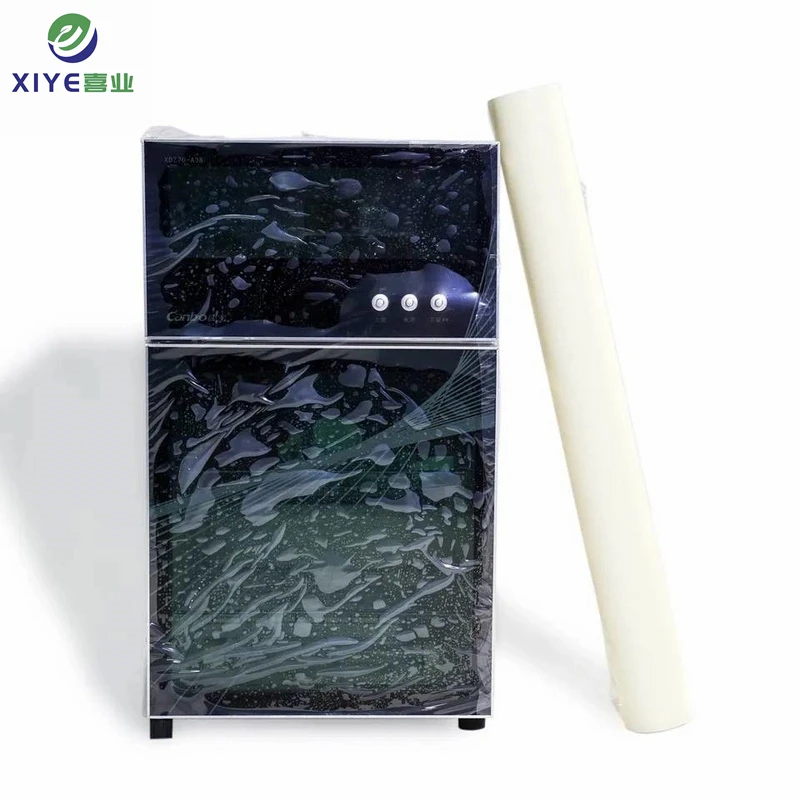 wholesale self-adhesive transparent high gloss kitchen surface protection film for household appliances
