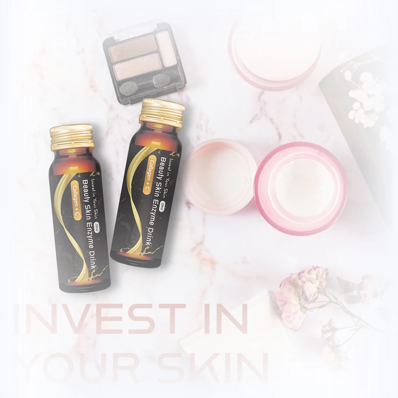 2021 OEM ODM Factory Price Natural Nuitrition Organic Beauty Skin Enzyme Drink With Collagen And Vitamin C