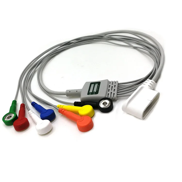 ECG GE seer 1000 7lead IEC holter ECG cable