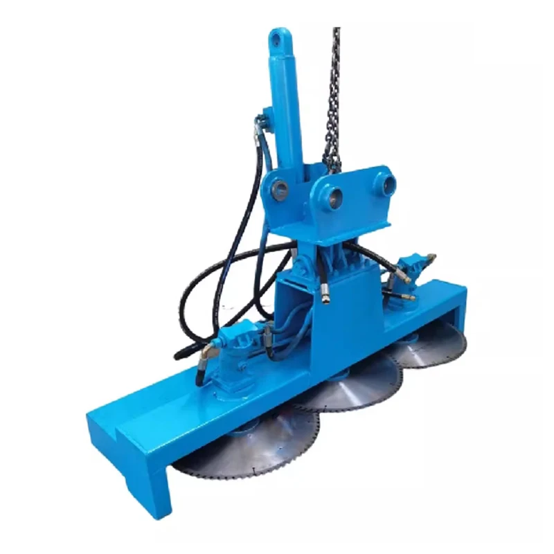 Excavator Attachment Hydraulic Tree Saw Multi-Blade