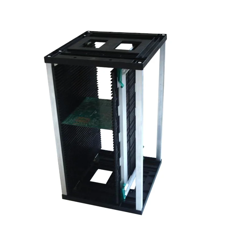 Leenol шестеренка Esd Pcb стеллаж для хранения металлический регулируемый стеллаж Smt катушка стеллаж