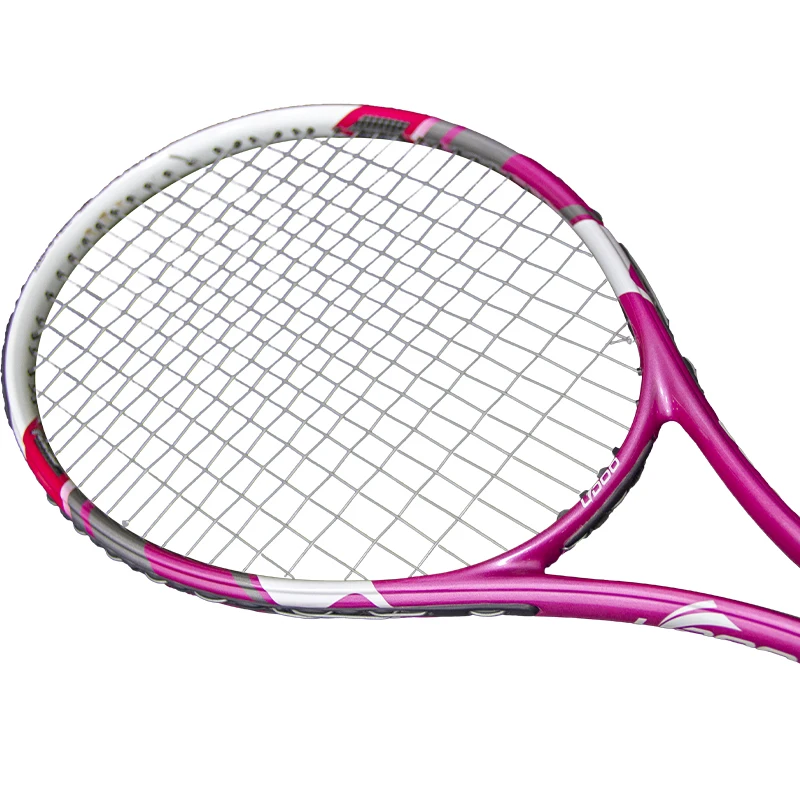 Graphite Tennis Racket Professional Custom Logo  Color-changing Chameleon Training Tennis Racket OEM Manufacturer