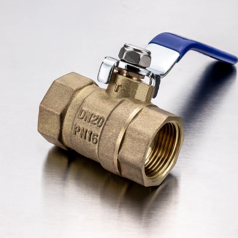 TMOK Factory Италия 1 дюйм 4 дюйма 2 шт. Bsp Npt ручной латунный резьбовой шаровой клапан газа воды масла