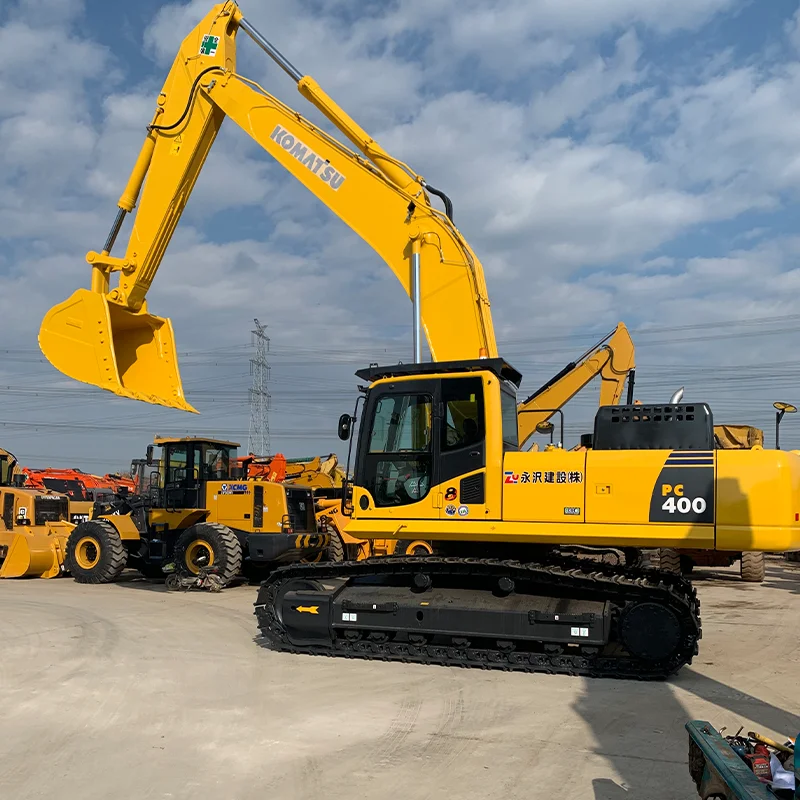 Used komatsu pc400  excavator Second Hand hydraulic crawler excavator made in Japanese digger for sale