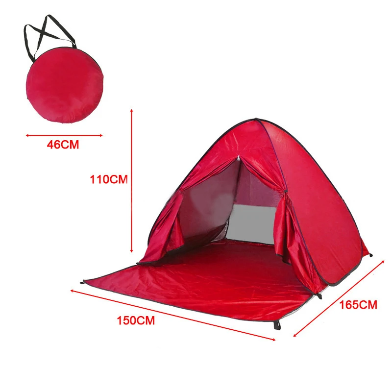  Outdoor Sunscree Pop up Instant Portable rain sun block proof Fishing Tent Camp Beach Weather House for Playing