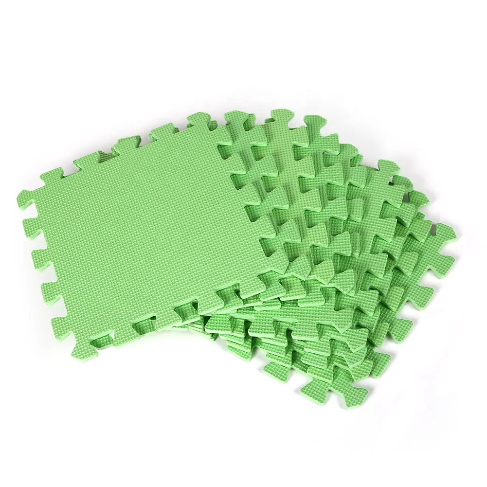 EVA solid color wholesale cheap price eva Baby puzzle mat  foam kids puzzle jigsaw tiles baby play mat interlocking Baby puzzle