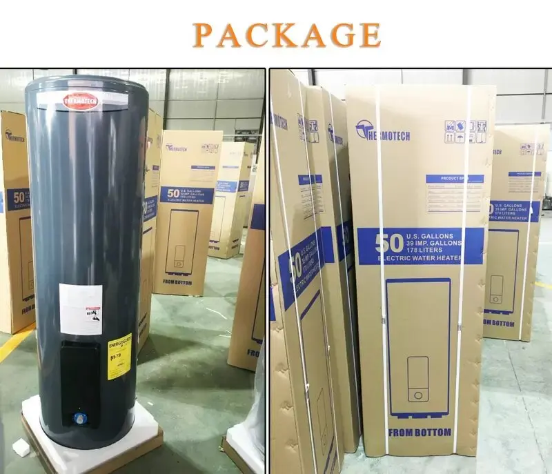 Wholesale/Custom Commercial 3KW 120L-300L Floor Mounting Electric Hot Water Heater Boiler Cylinder Tank Storage Water Heater
