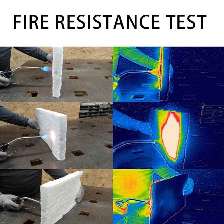 1260 Ceramic Fiber Blanket For Furnace And Boiler Pizza Oven Electric Insulation