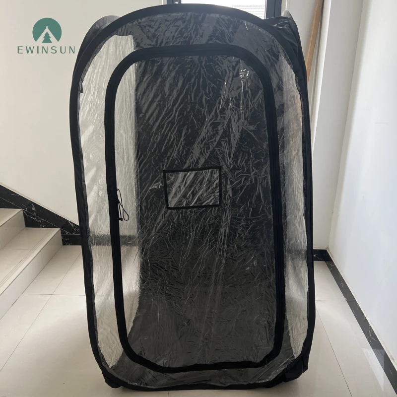 Wholesale quick opening foldable portable whole body steam sauna tent spa sauna for adult