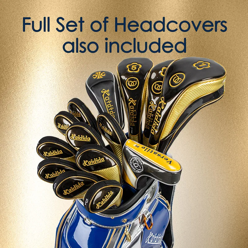 Kaidida оригинальное качество Мужские комплекты для гольфа для начинающих мужские комплекты для гольфа