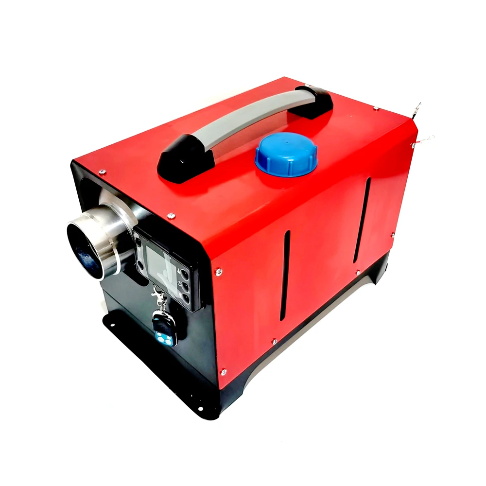 OkyRie 5KW 8KW 12V 24V Air Diesel Heater One Holes LCD Monitor 12V All In One Fuel Parking Heater for Motor Trucks Boats Bus