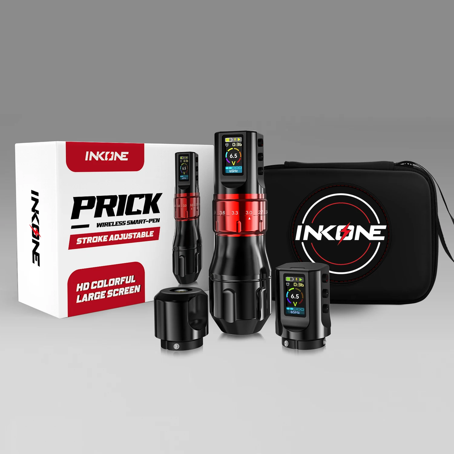 Wireless Tattoo Machine Pen Profession Coreless Motor 1600mAh capacity Stroke 2.4-4.2mm Tattoo Machine for Body Art