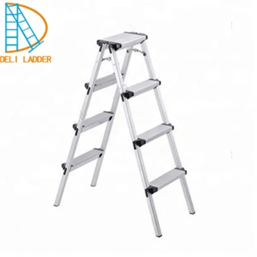 3 Step A type Aluminium Telescopicing Folding Step Household Ladder
