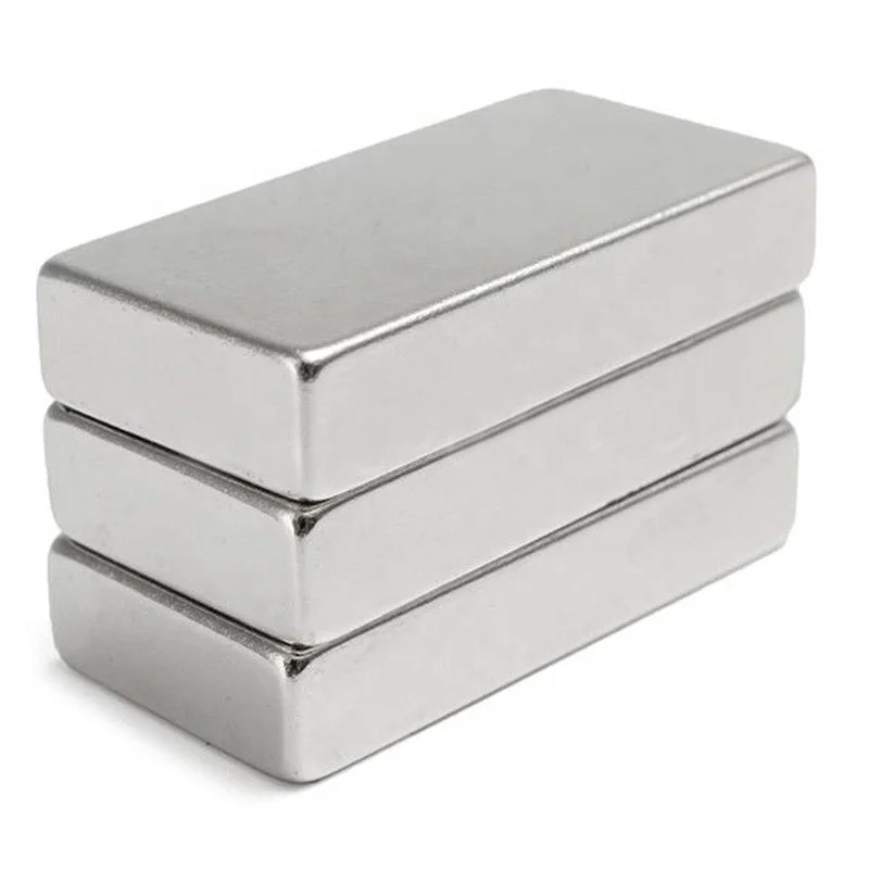 Factory Hot Selling Strong N52 Block 50mm Rare Earth Permanent Magnet Neodymium Magnet