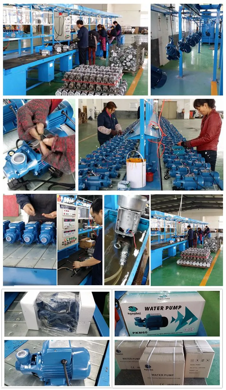 QB 70 0.55KW 0.75HP Electric Vortex water pumps Engine for home use and water supply