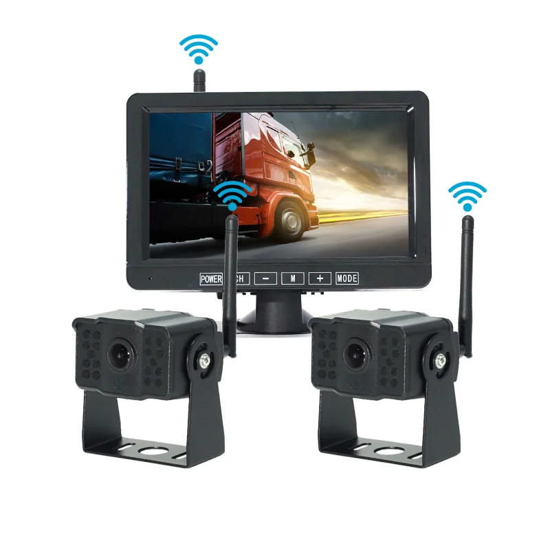 Competitive Price Infrared Camera DVR Recording Monitors Touch Button Camera Monitor Kit