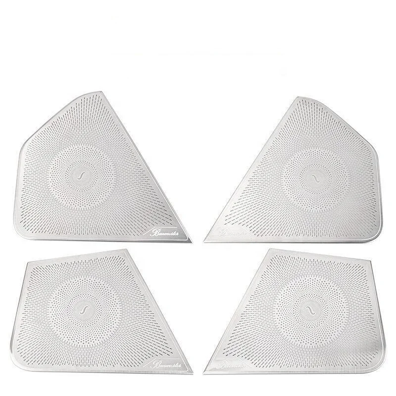 Custom Car Speaker Cover Etching Stainless Steel Speaker Grill Cover