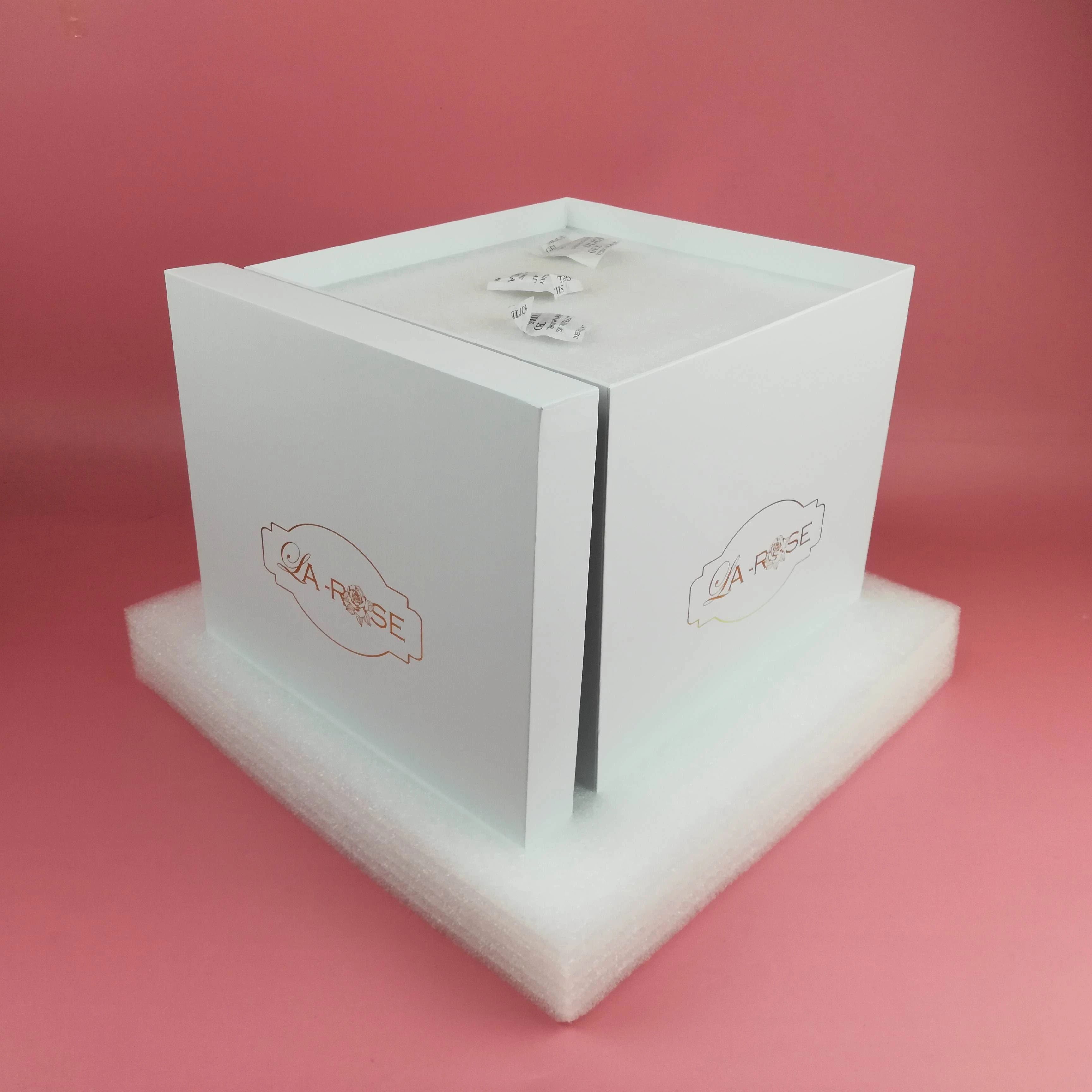 Elegant Series Reliable Quality Flower Shipping Boxes, Outside Foam for Keep Flower Box Safe