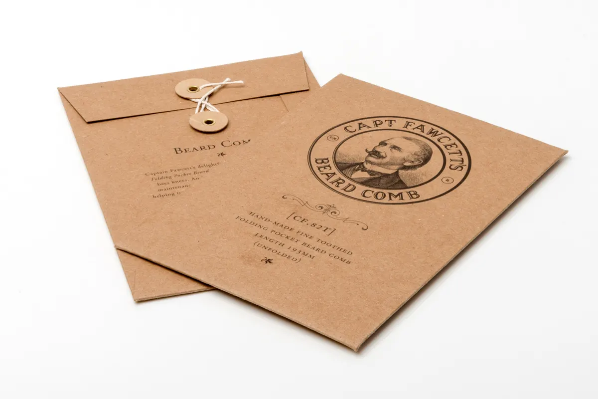 reusable kraft tie button string closure envelopes for shirts stationery. cards ,files.small things