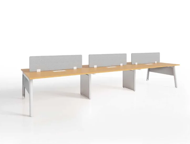 Open Workstation Desk with Table Partition Cubicles Innovative High Quality 6 Person Office Desk Furniture