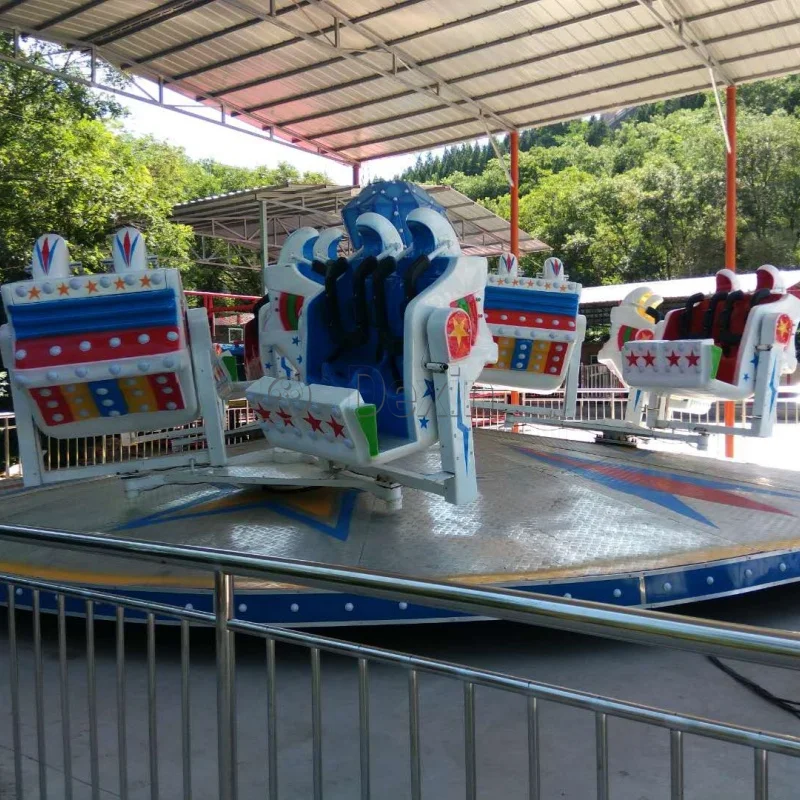 New Product Carnival Attraction Kids/Adults Amusement Funfair Rides Rotating Interstellar Adventure Break Dance Rides For Sale