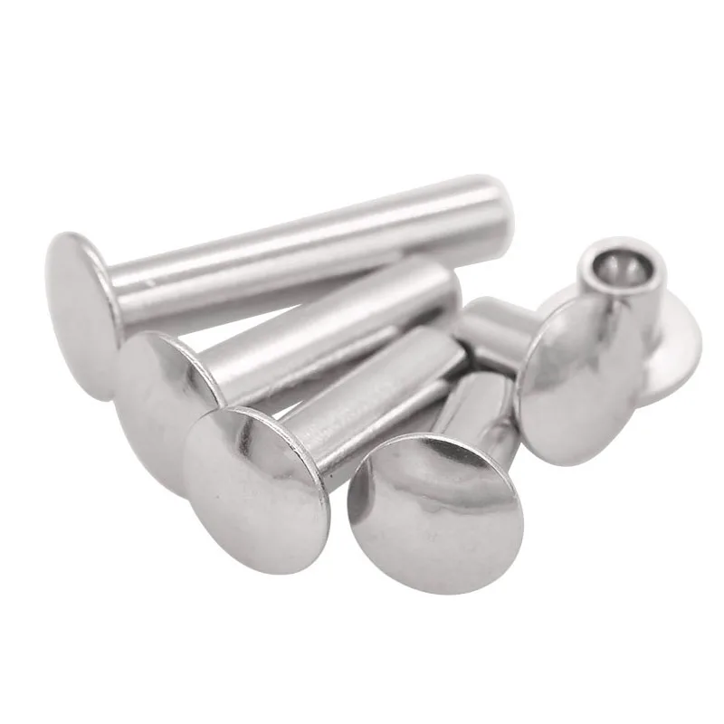 
Factory wholesale custom metal head special hollow tubular rivets 