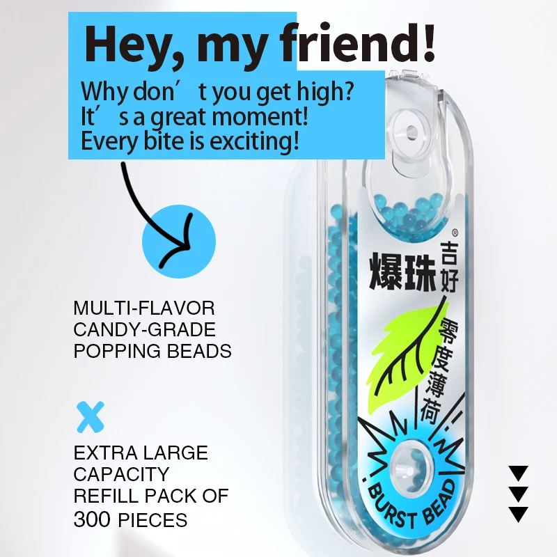 Menthol flavored balls for smoke flavored capsules for smoke flavored beads for smoke