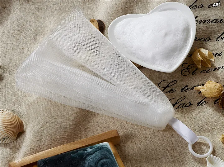 Antibacterial Foam net facial cleanser PE net for facial cleansing& Body soap net A81