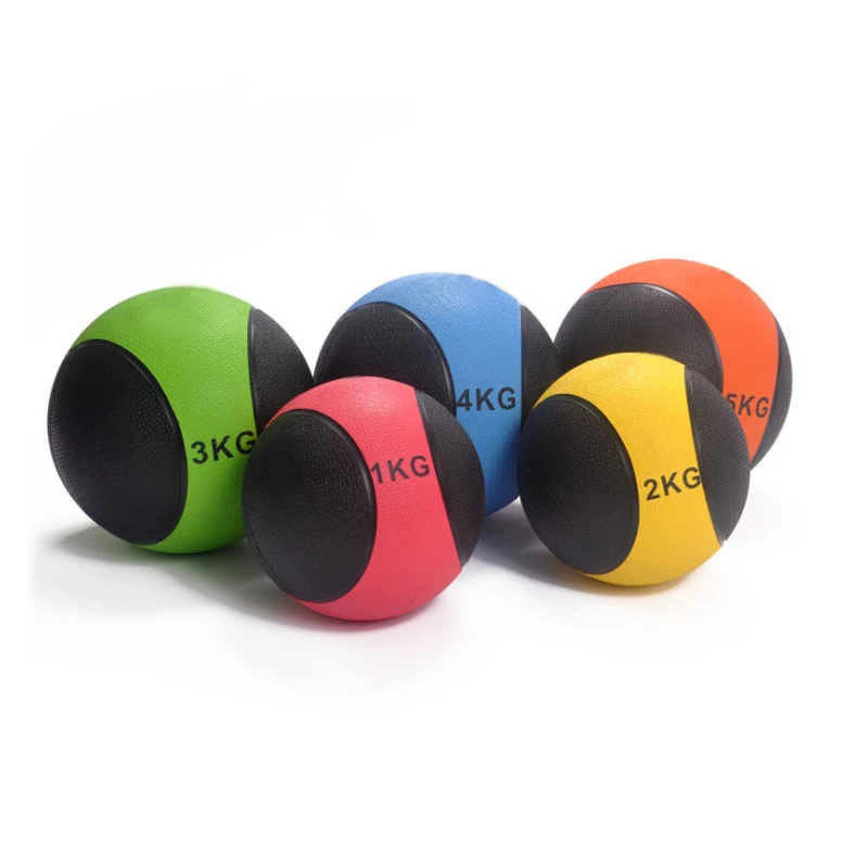 
Medicine Balls Workout Med Ball Strength Core Coordination Exercise Non-Slip Rubber weight ball 