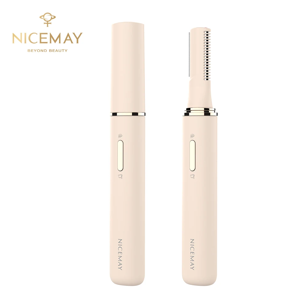Factory Women Hair Remover Rechargeable Eyebrow Trimmer Hair Remove Electric Ladies Face Shaver Epilator