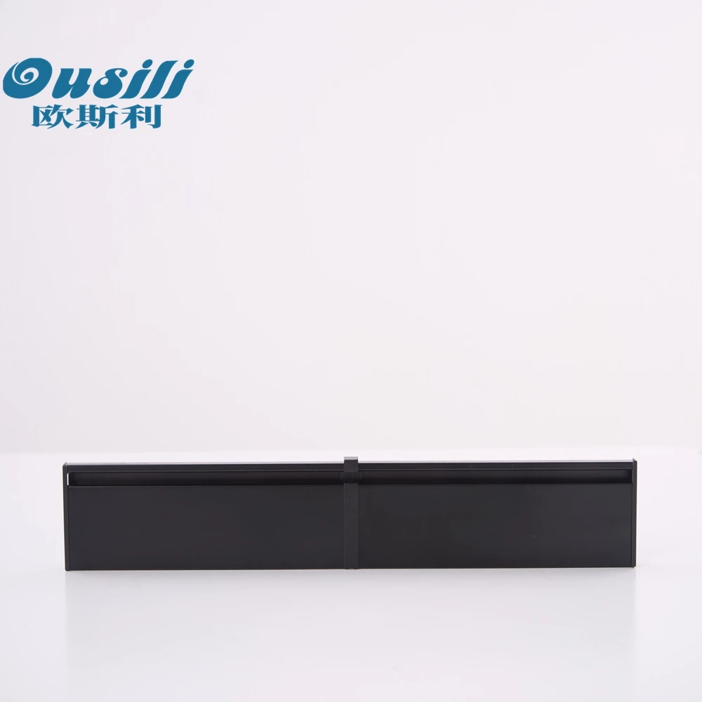 Factory wholesale home furnishing skirting aluminum alloy profile Aluminum Wall Skirting Board