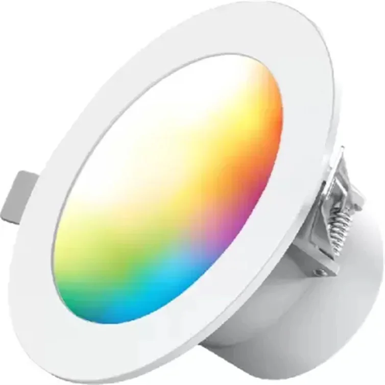 Smart Home Light 10W 8W RGB Dimmable Wifi APP TUYA Recessed Round Downlight