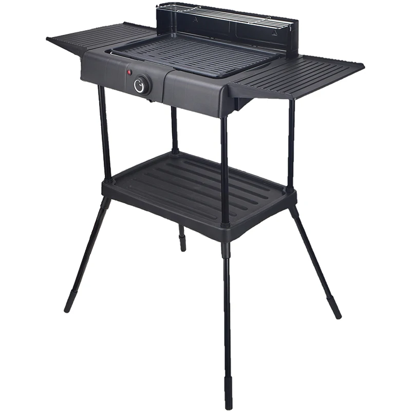 2400W Temperature Control Smokeless Electric Grill Non Stick Barbecue Grill Stove Electric Roasting Meat Grill