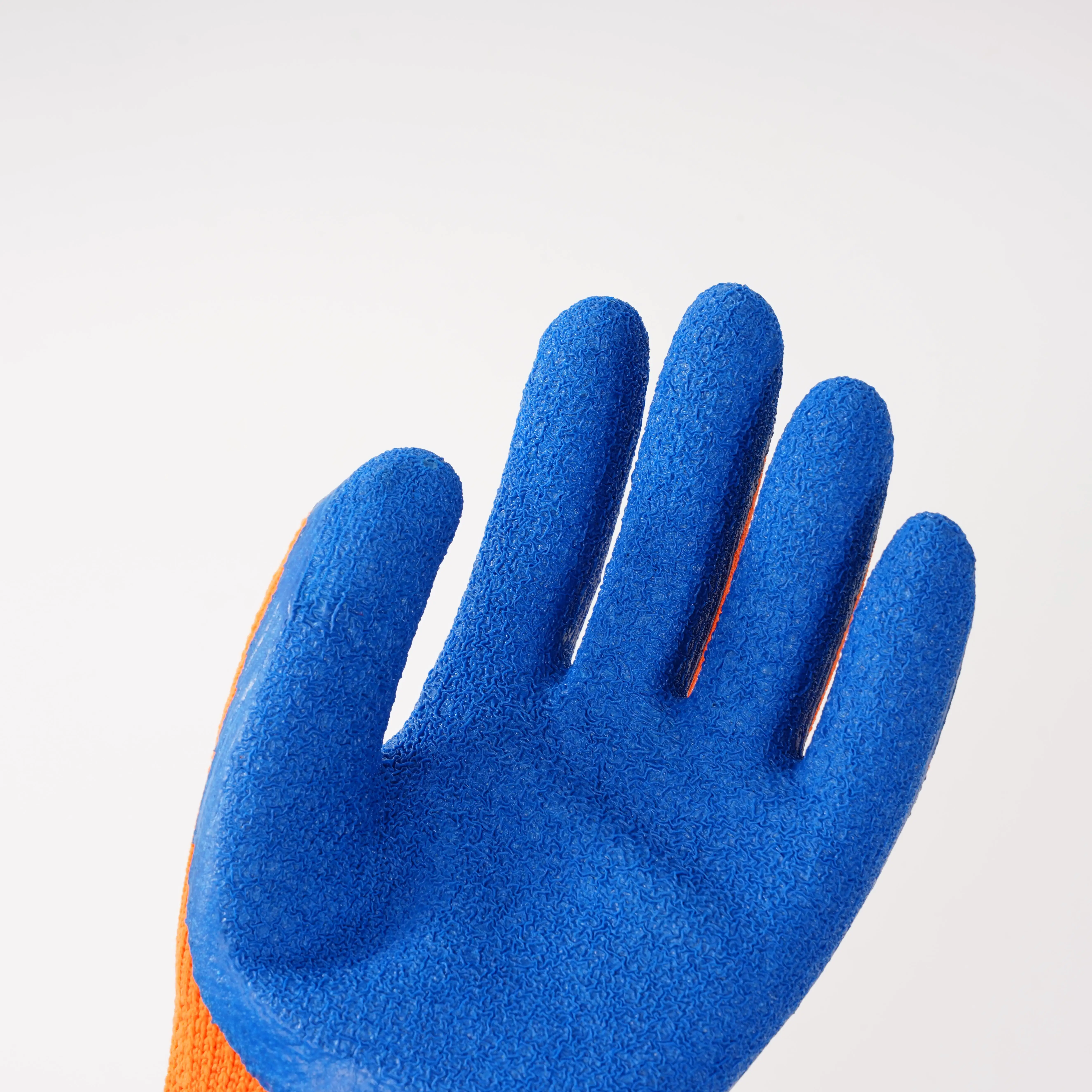 300# Construction industrial gloves large Cotton Material latex coated Keep Warm Winter Safety Working Hand Gloves