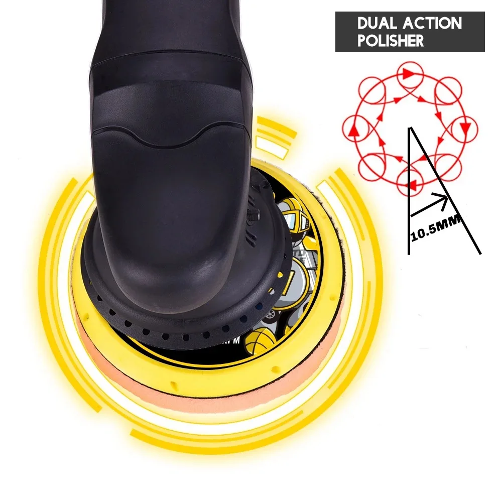 Automobile polishing machine vibratory car polisher