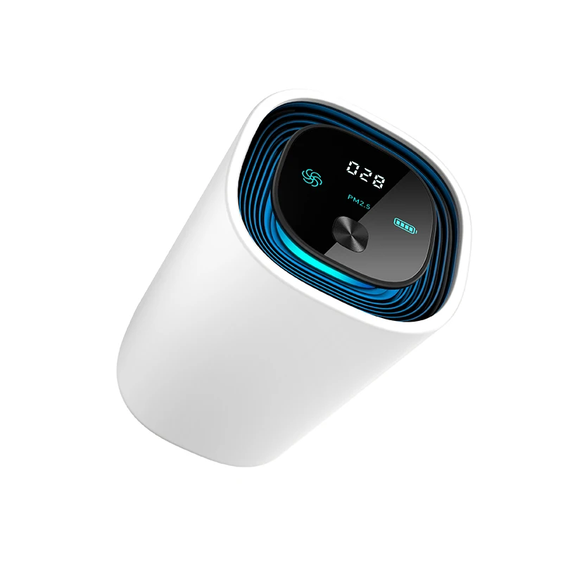  Портативный автомобильный очиститель воздуха с датчиком жестов USB Type-C PM 2 5 отрицательными