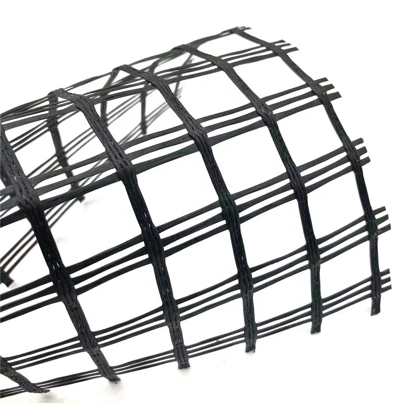 Glass fiber geogrids 30kN for asphalt road construction glass fiber bidirectional geogrids