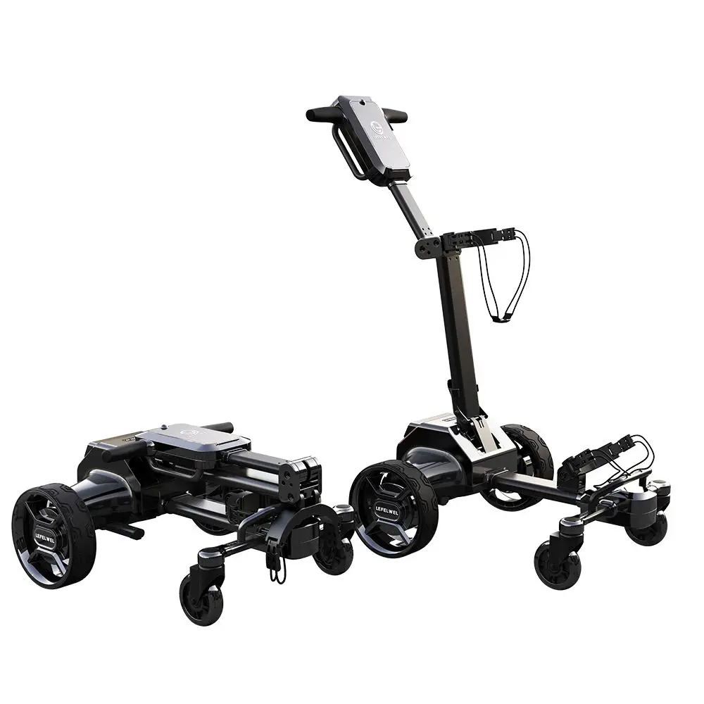 Warehouse Professional Double Motors Lightweight Pull Golf Caddy Cart