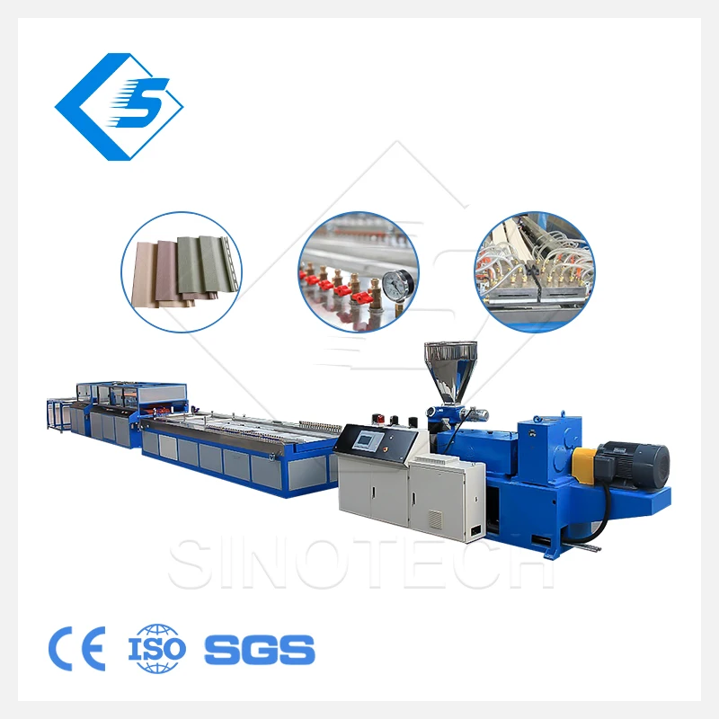 Sinotech pp hollow construction board extrusion machine