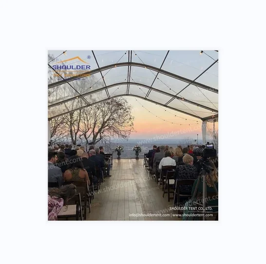 Shoulder 2024 New White 20x20 Luxury Outdoor Heavy Duty Wedding Party Archy Tent For Event