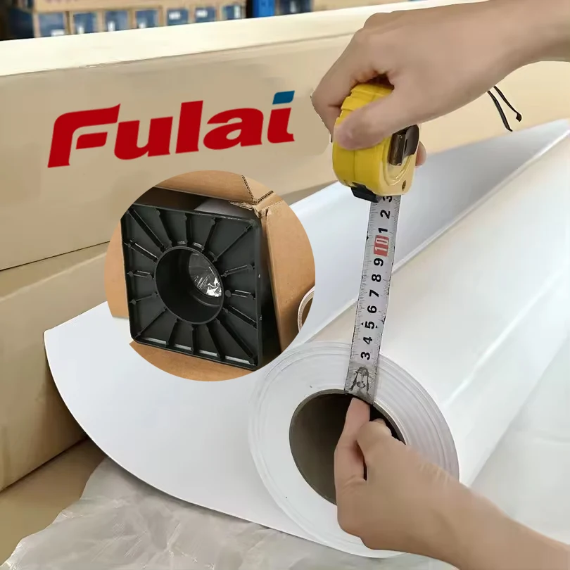 Factory Direct 100 Micron Printable Pvc Self-Adhesive Vinyl Sticker Vinyl Roll Poster Materials Pvc Vinyl