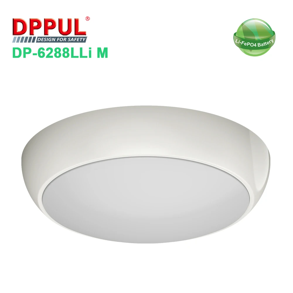 emergency ceiling light Round Panel Ceiling Mount Emergency Light tunable Back up Battery Emergency