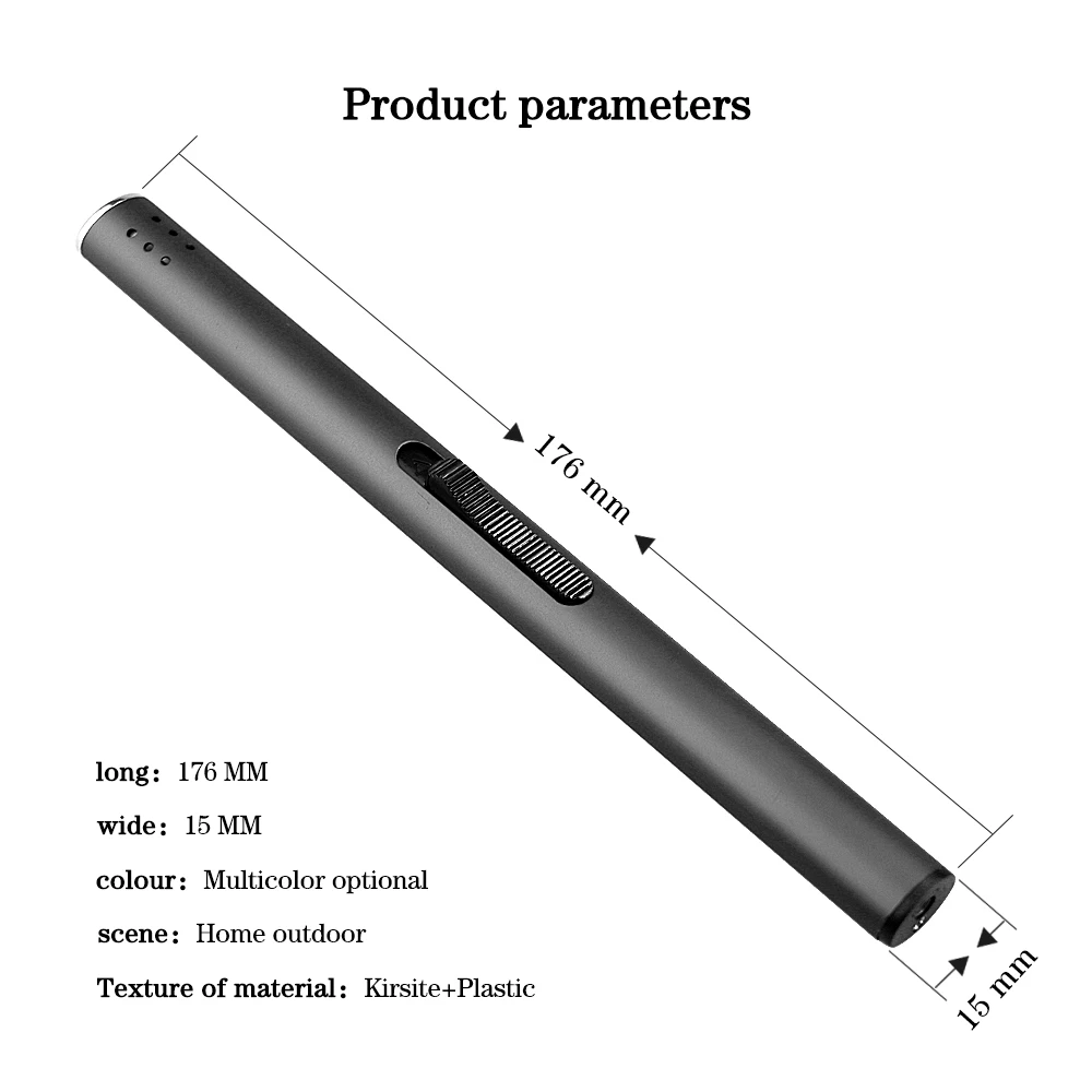 Hot Sell Rose Gold Candle Lighters Metal Lighter Candle Accessories Set Candle Lighter Set Refillable