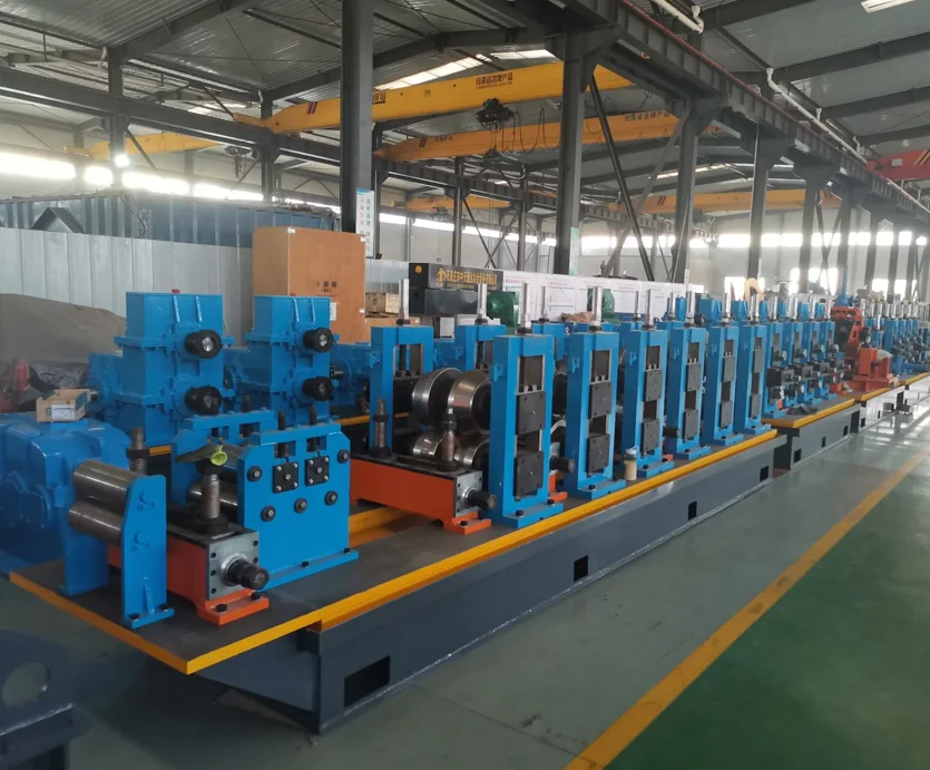 ERW Tube  Forming Making Machine Pipe making machine tube mill Steel pipe making machine Italy Metal pipe production line